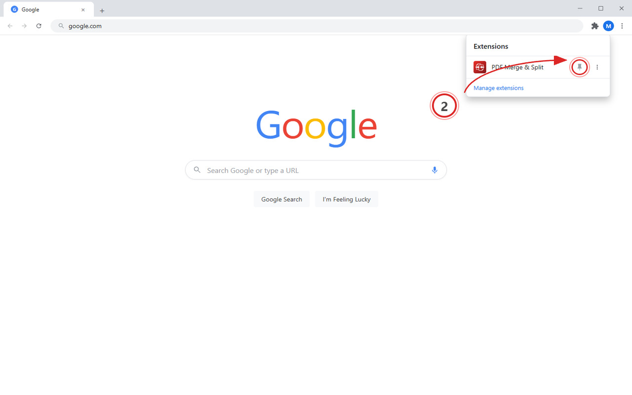 Click toolbar icon